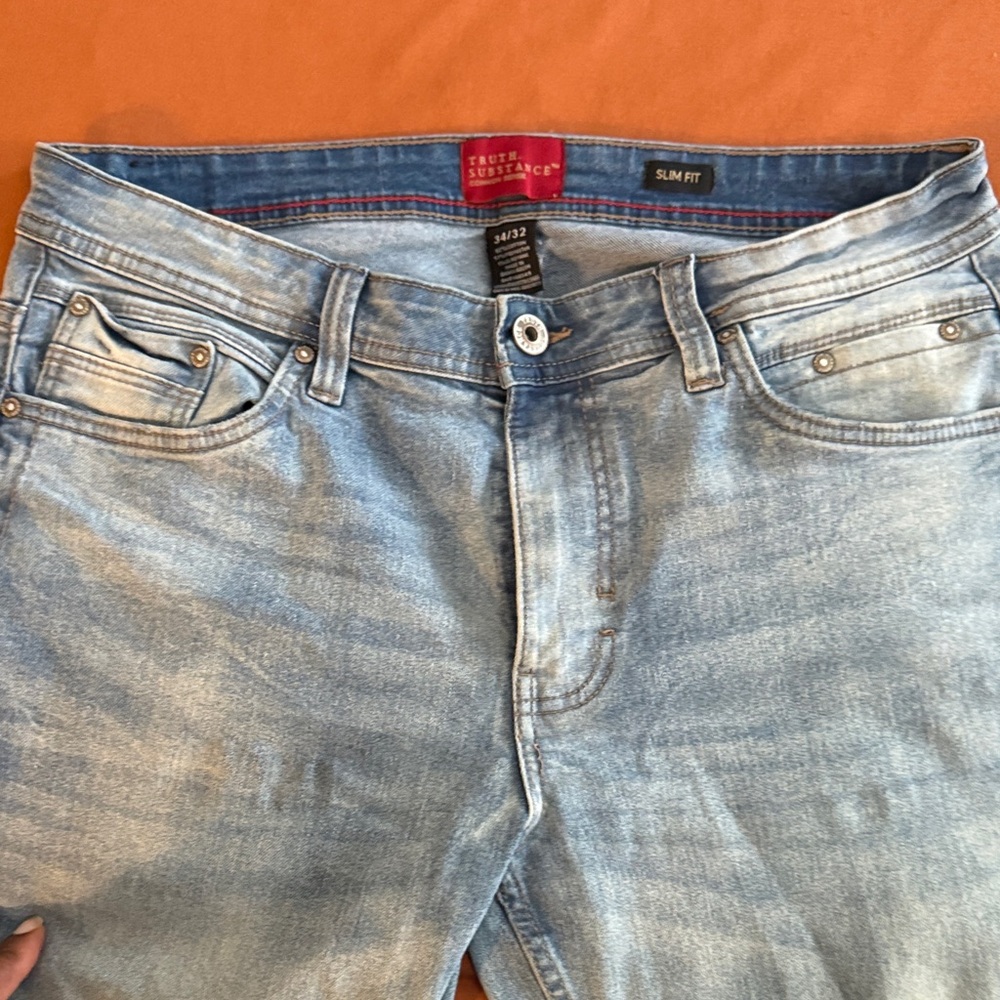 Stance Light Blue Slim Fit Jeans